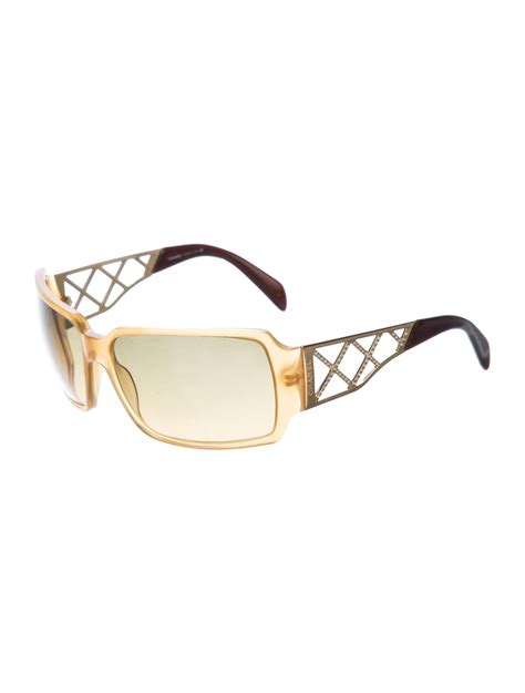 chanel rhinestone sunglasses 2015|Chanel Rhinestone Narrow Sunglasses .